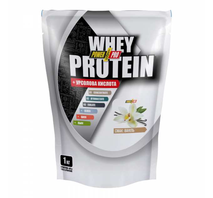 Whey Protein - 1000g Vanila Ise Cream (Пошкоджена упаковка)