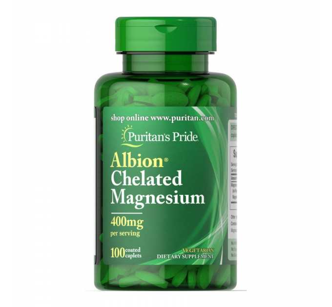 Albion Chelated Magnesium 400mg - 100caps