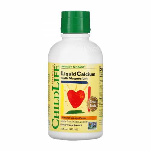 Calcium with Magnesium - 473 ml Orange (16 fl oz) (До 03.26) Calcium with Magnesium - 473 ml Orange (16 fl oz) (До 03.26)