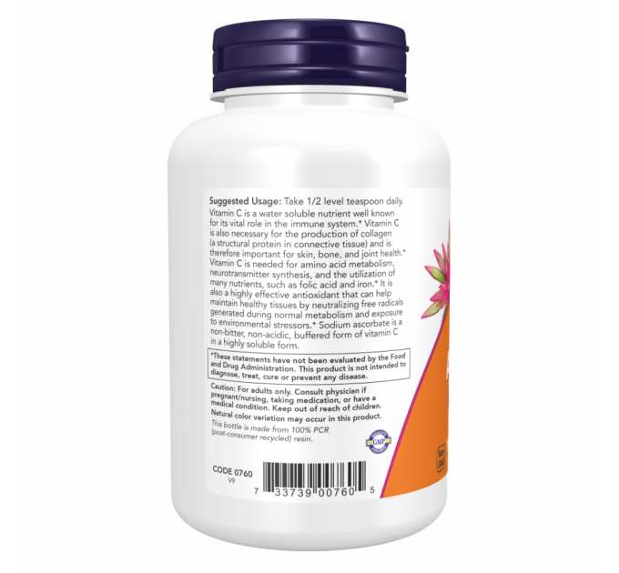 Sodium Ascorbate - 227g (8oz)