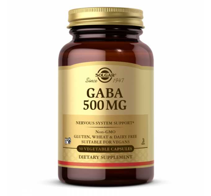 GABA 500mg - 50 Vcaps