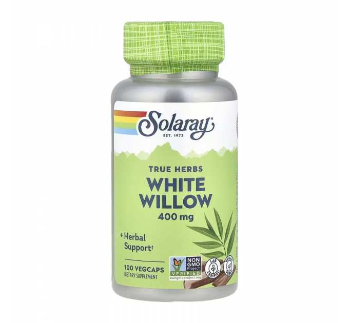 White Willow Bark 400mg - 100 vcaps