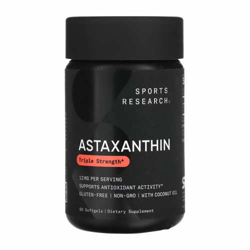 Astaxanthin 12mg - 60 softgels (Злиплися капсули) Astaxanthin 12mg - 60 softgels (Злиплися капсули)