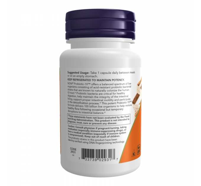 Probiotic-10™ 100 Billion - 30 vcaps