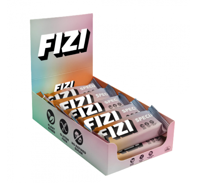 FIZI Protein Bar Special Box - 10x45g Raspberry Matcha (До 08.25)