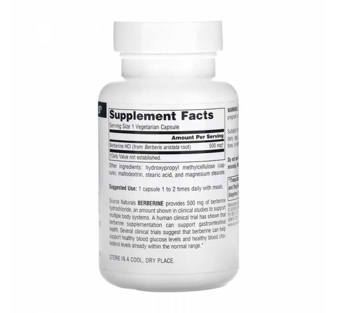 Berberine 500 mg - 60 caps