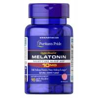 Quick Dissolve Melatonin 10mg Strawberry - 90 tabs