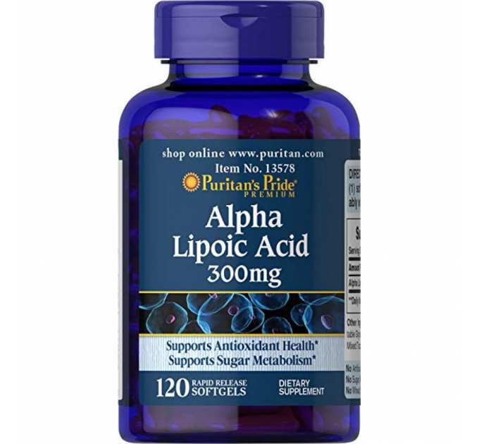 Alpha Lipoic Acid 300mg - 60caps
