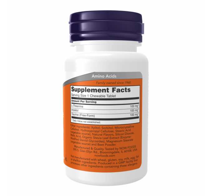 L-Theanine 100mg Plus - 90 loz