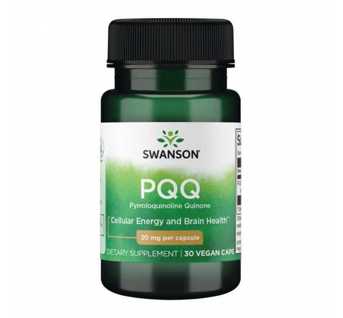 PQQ Pyrroloquinoline Quinone 20mg - 30 vcaps