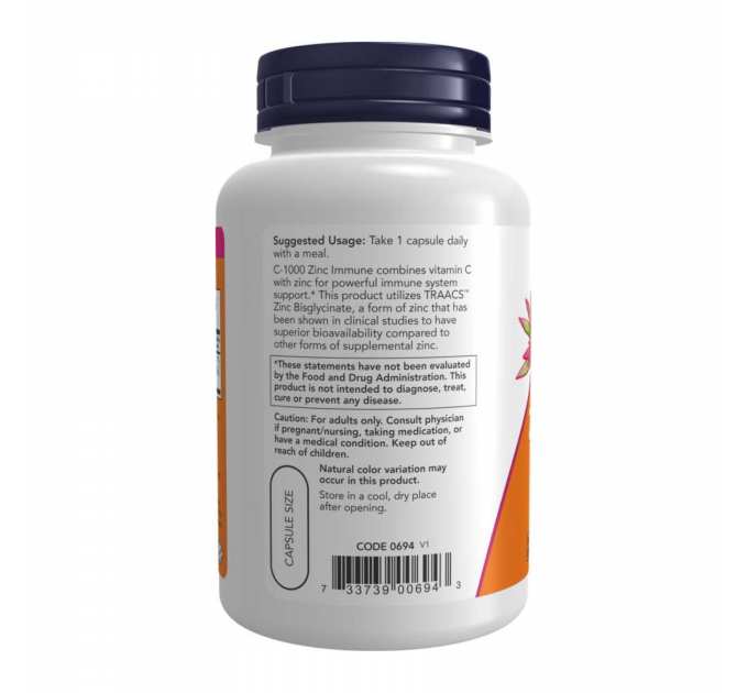 C-1000 Zinc Immune - 180 vcaps
