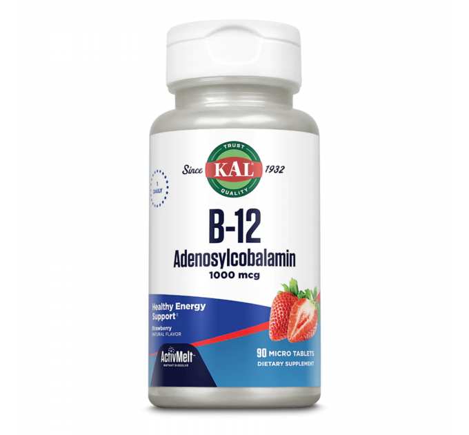 B12 Adenosylcobalamin 1000mcg - 90 tabs