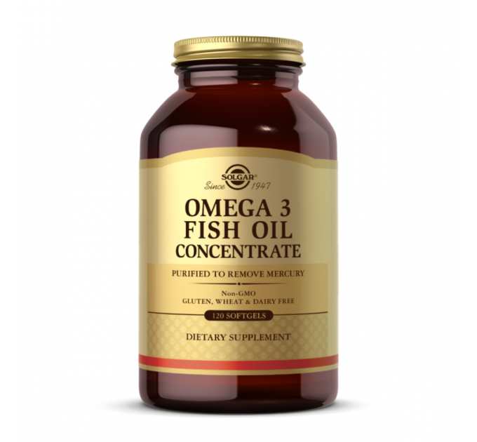 Omega-3 Fish Oil Concentrate - 120 softgels