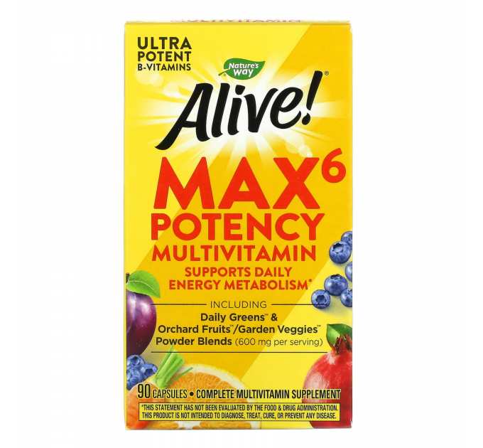 Max6 (With Iron) - 90 vcaps