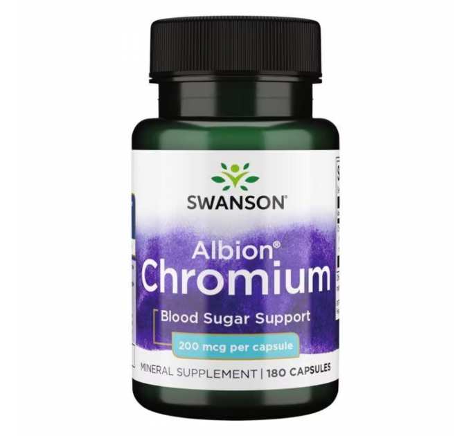 Chelated Chromium 200mcg - 180caps