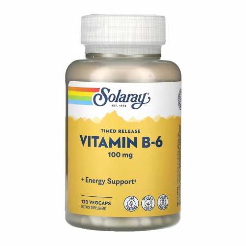 Vitamin B-6 100mg - 120 vcaps Vitamin B-6 100mg - 120 vcaps