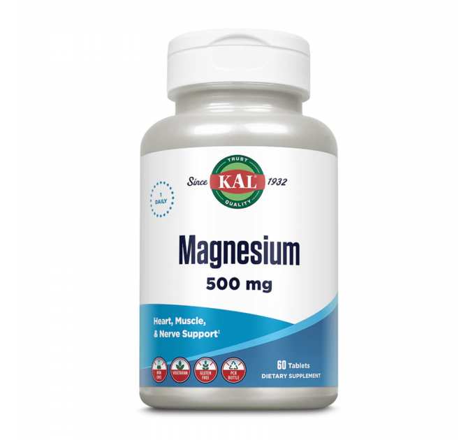 Magnesium One Daily 500mg - 60 tabs