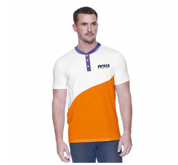 Now Henley Shirt Mens Large