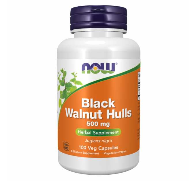 Black Walnut Hulls 500 mg - 100 vcaps