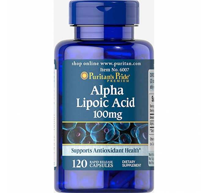 Alpha Lipoic Acid 100 mg - 120 caps