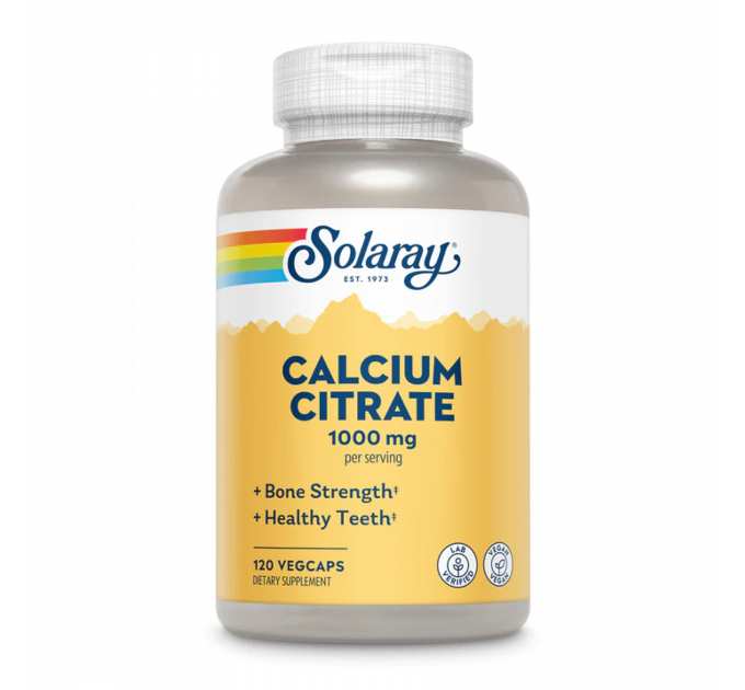 Calcium Citrate 1000mg - 120 vcaps