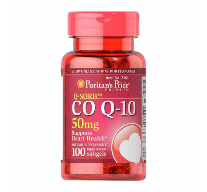 Q-SORB™ Co Q-10 50 mg - 50 Softgels