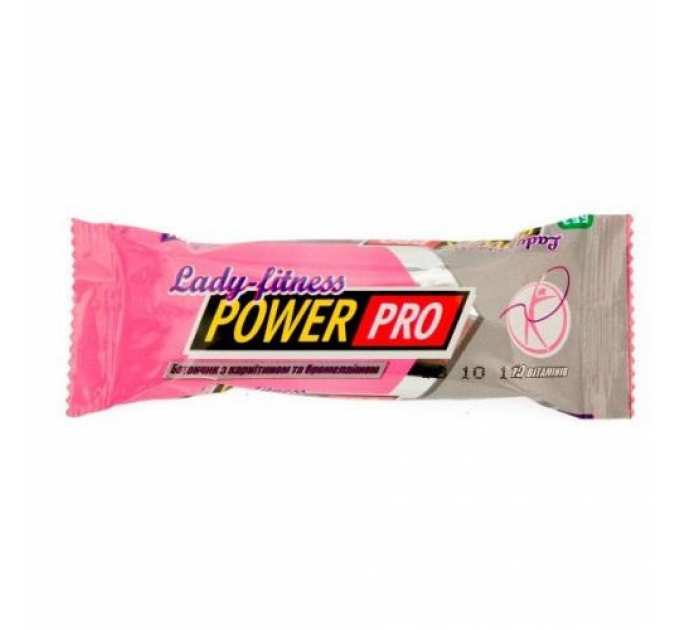 Protein Bar Lady Fitness 25% - 20x50g Goji berries are flaxseed