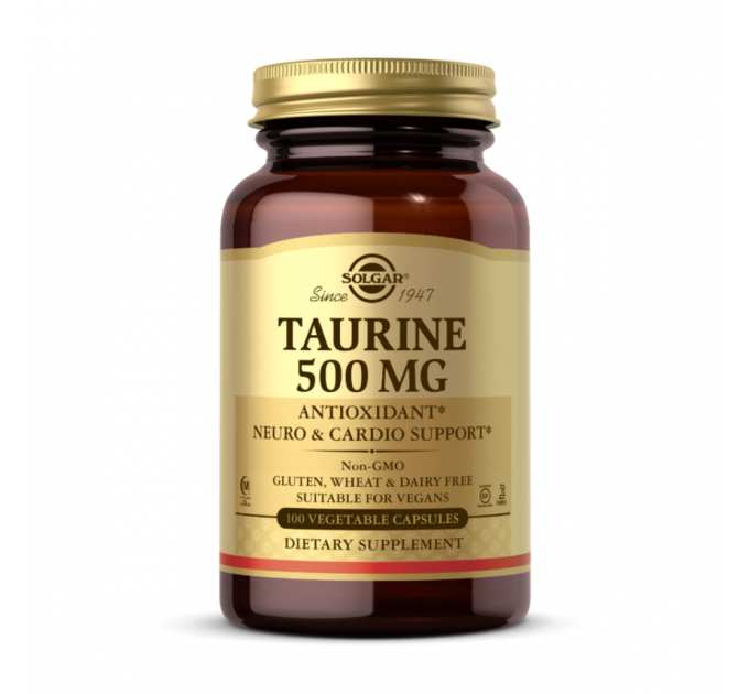 Taurine 500mg - 100 vcaps