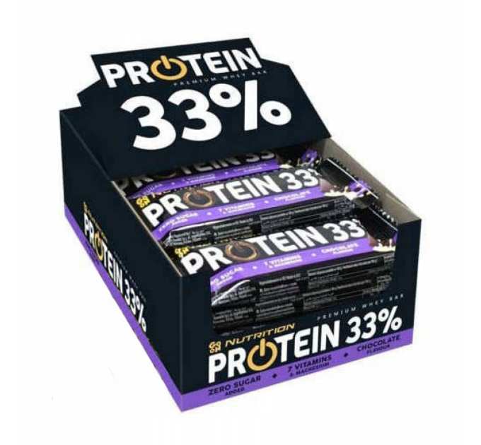 Protein 33% Bar - 25x50g Chocolate