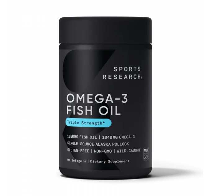 Omega-3 Fish Oil Alaska Pollock 1250mg - 90 softgels
