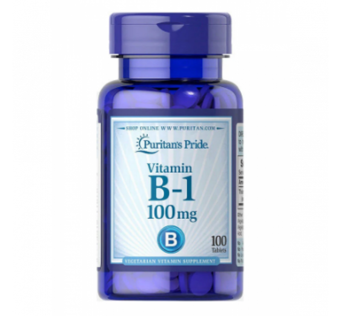 Vitamin B-1 100mg - 100 tablets