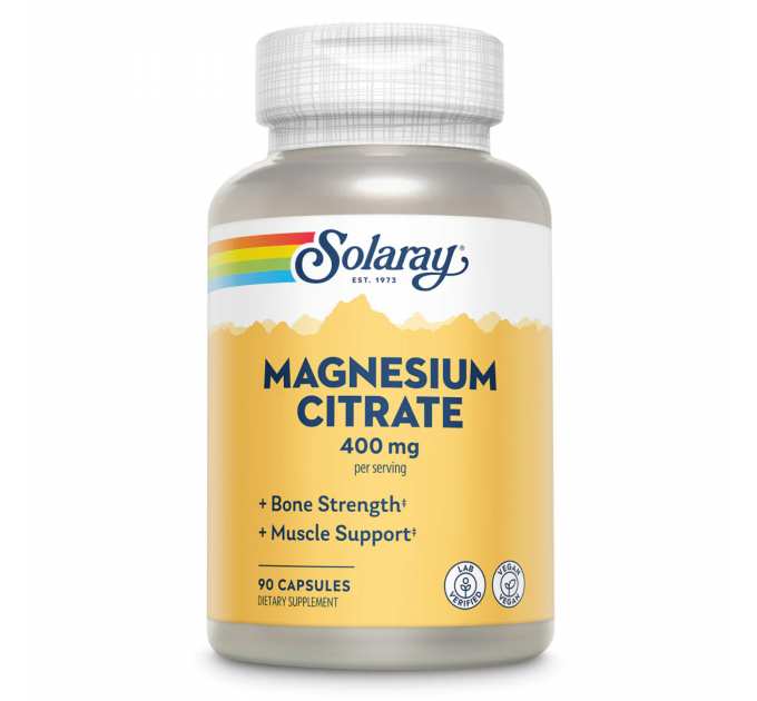 Magnesium Citrate 400mg - 90 vcaps