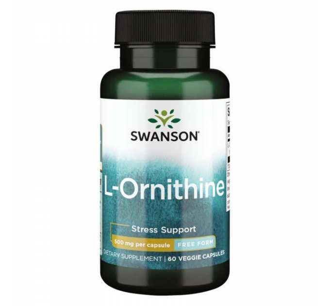 L-Ornithine 500mg - 60veg caps