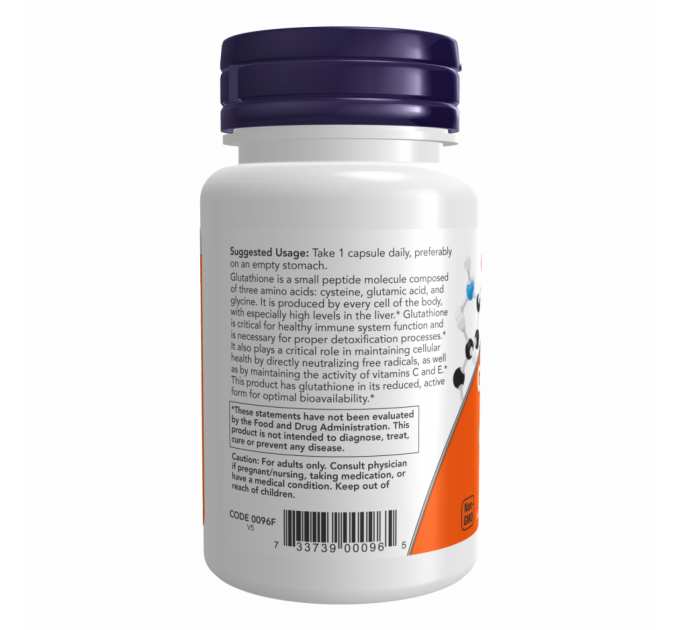 Glutathione 250mg - 60 vcaps