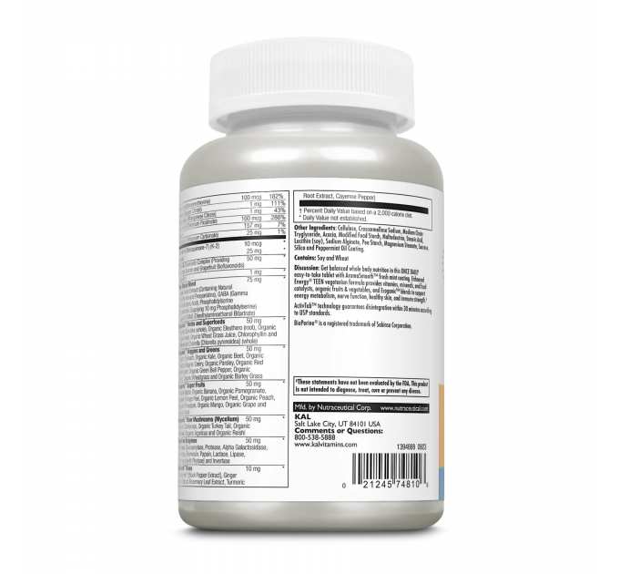 Enhanced Energy for Teens - 60 tabs