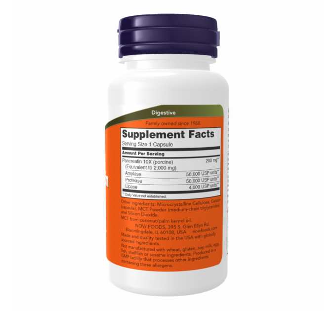 Pancreatin 2000 - 100 caps