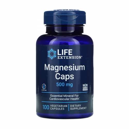 Magnesium Caps 500 mg - 100 vcaps (Пошкоджена банка) Magnesium Caps 500 mg - 100 vcaps (Пошкоджена банка)