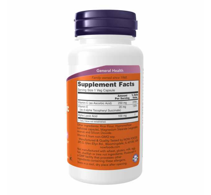 Alpha Lipoic Acid 100mg - 60vcaps