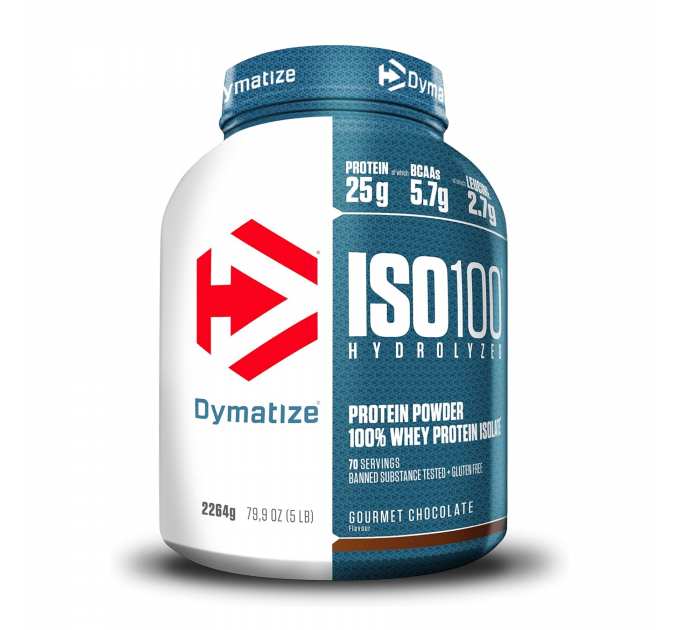 Iso 100 Hydrolyzed - 2263g Gourmet Chocolate