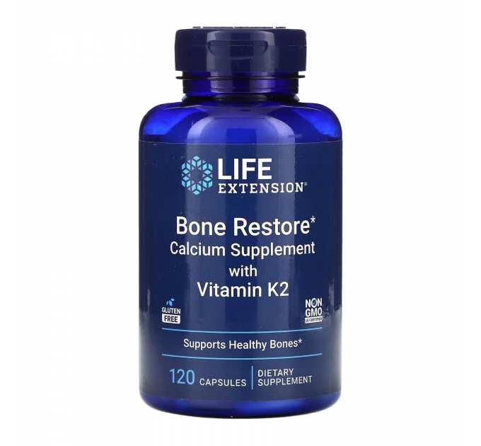 Bone Restore with Vitamin K2 - 120 caps (Пошкоджена банка)