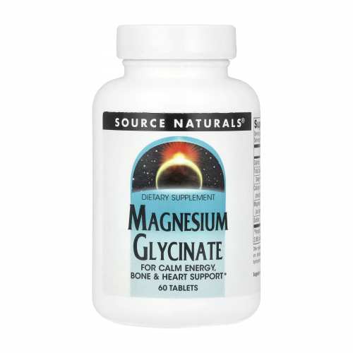 Magnesium Glycinate - 60 tabs (Пошкоджена банка)