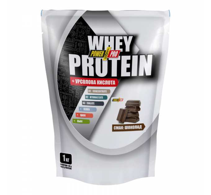 Whey Protein - 1000g Chocolate (Пошкоджена упаковка)