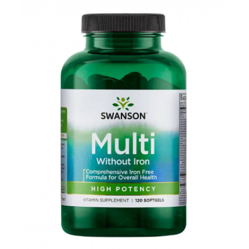 Multi whithout Iron - High potency - 120 sgels