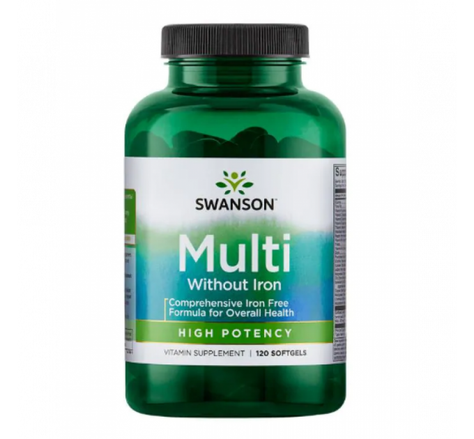 Multi whithout Iron - High potency - 120 sgels