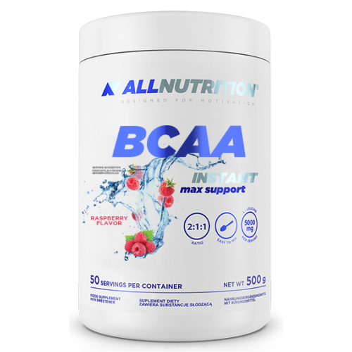 BCAA Max Support Instant - 500g Raspberry (До 10.26)