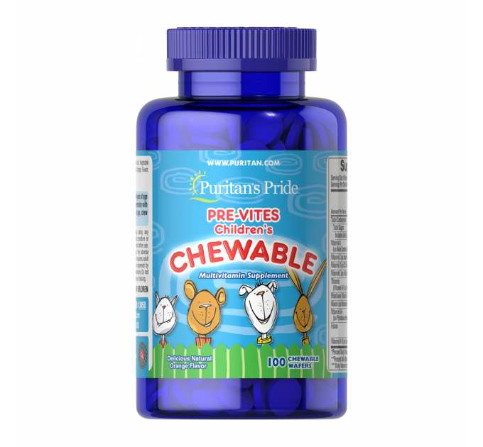 Pre-Vites Children's Multivitamin - 100 Chewables