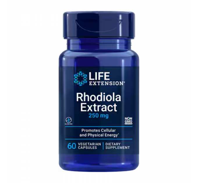 Rhodiola Extract 250mg - 60 veg caps