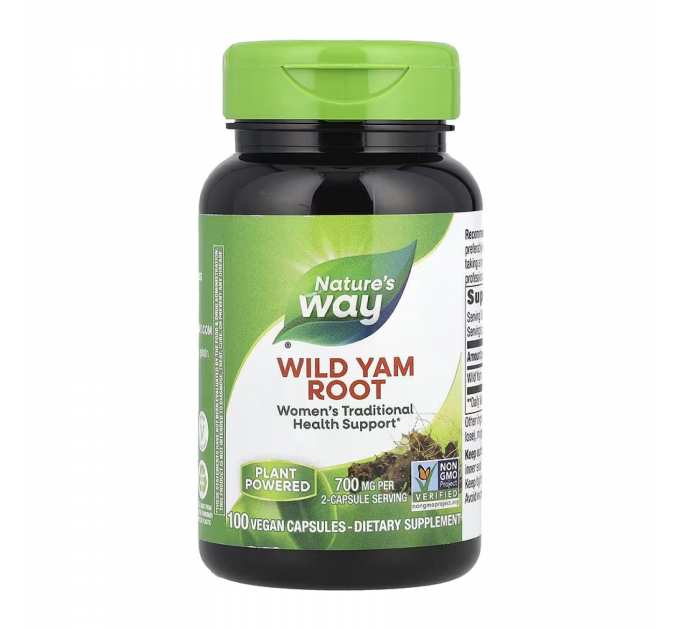 Wild Yam - 100 vcaps