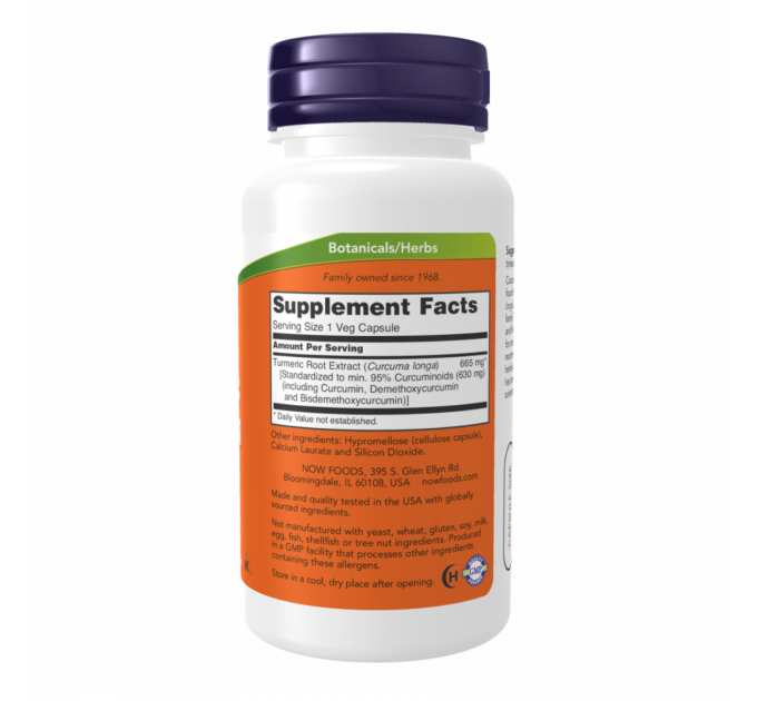 Turmeric Curcumin Extract - 120 vcaps