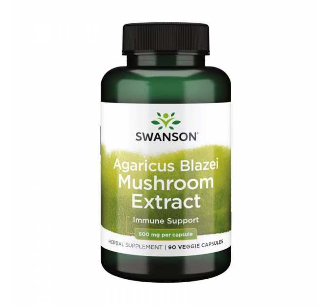 Agaricus Blazei Mushroom Extract 500mg - 90 vcaps